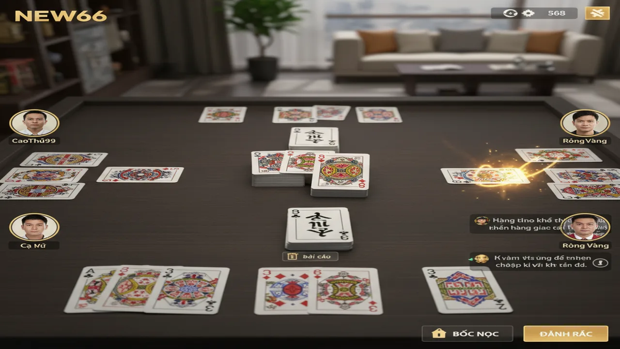 Hướng dẫn chơi Chắn trực tuyến New66
