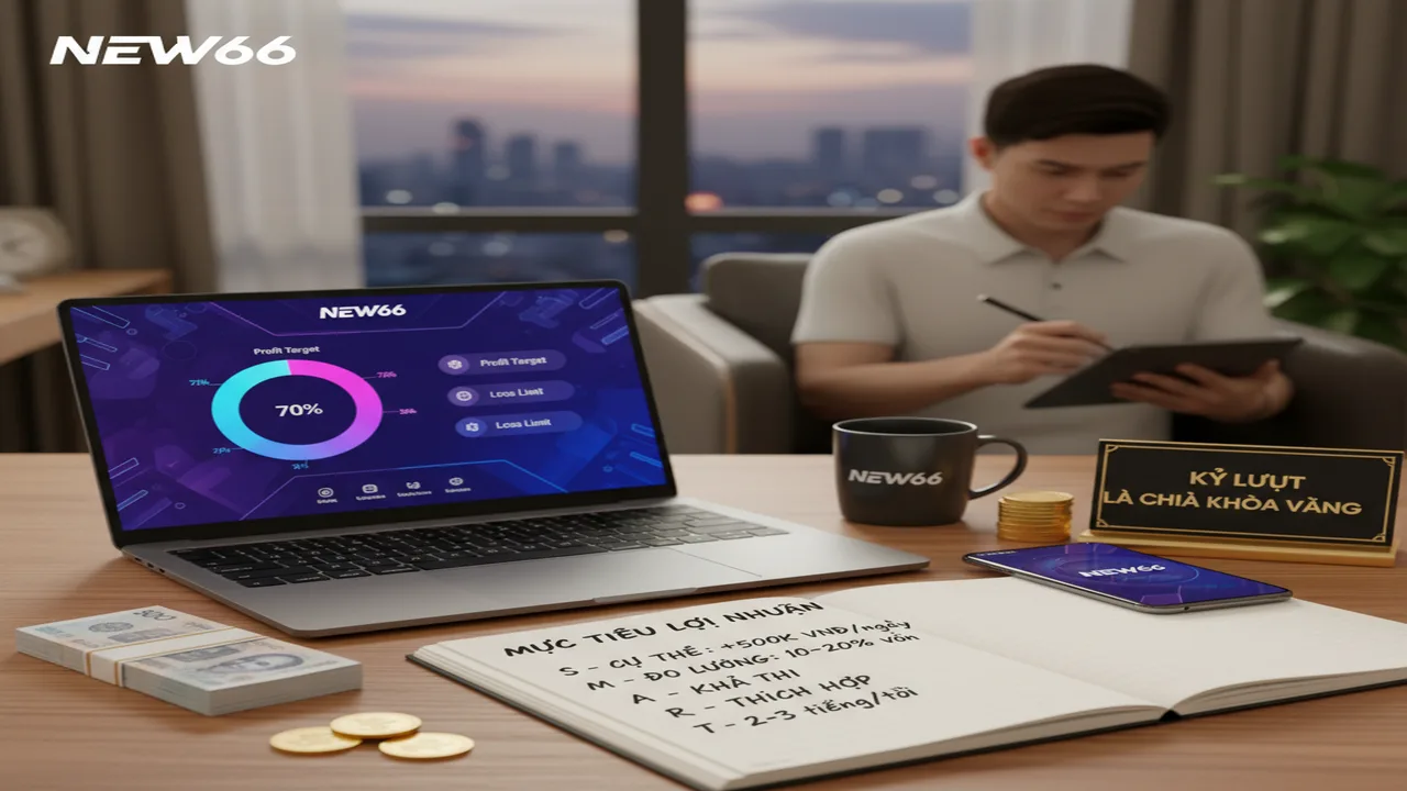 Cách đặt mục tiêu lợi nhuận để chơi bền vững New66