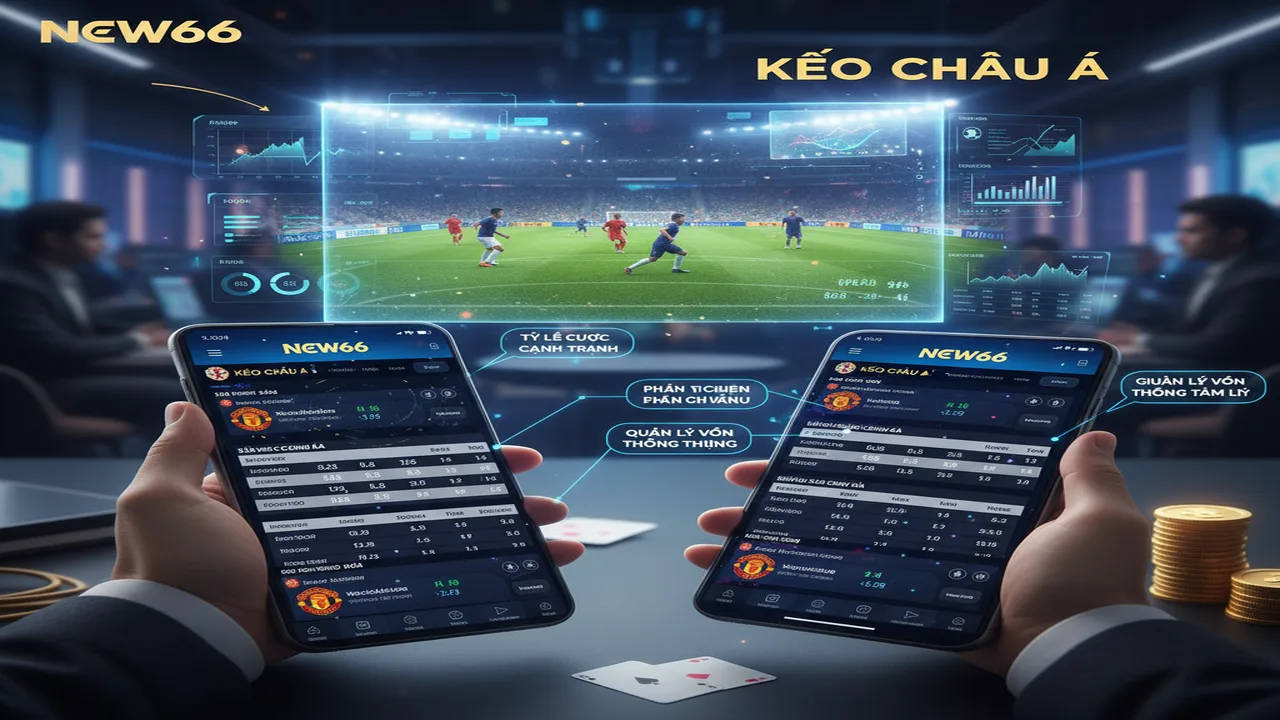 Hướng dẫn cách đọc kèo Châu Á New66