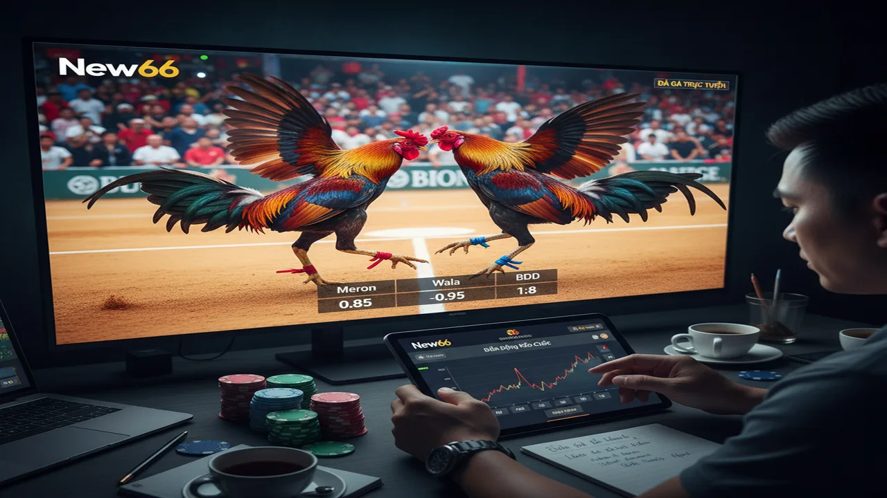 Hướng dẫn đọc các loại kèo đá gà phổ biến hiện nay New66