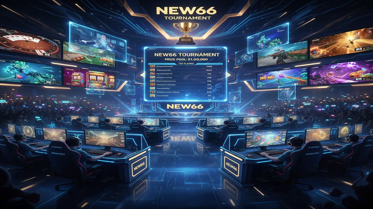 Cách tham gia giải đấu (Tournament) nhận tiền thật New66