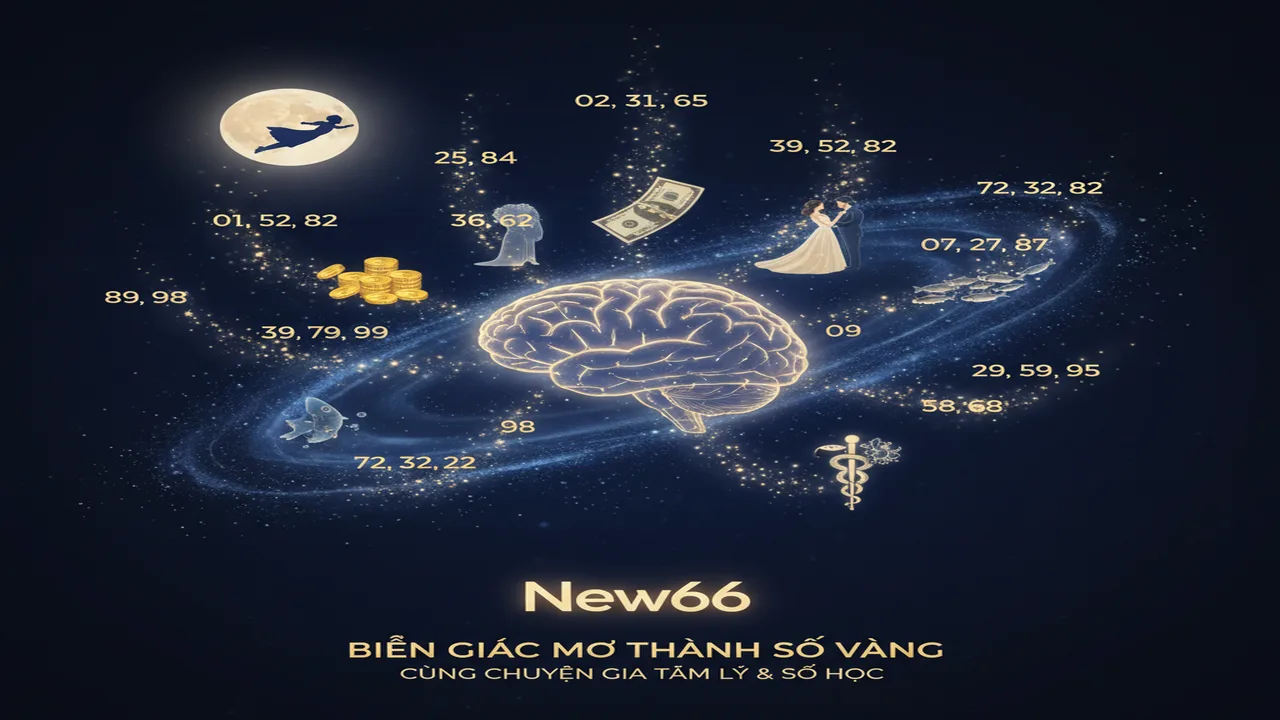 Bí quyết giải mã giấc mơ tìm số may mắn New66