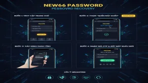 Hướng dẫn cách khôi phục mật khẩu tài khoản New66