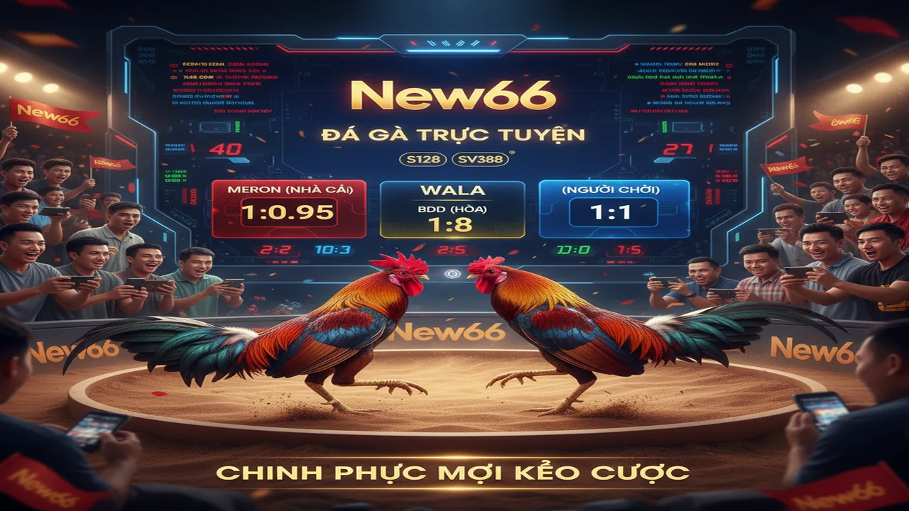 Luật chơi đá gà trực tuyến tại sảnh S128, SV388 New66
