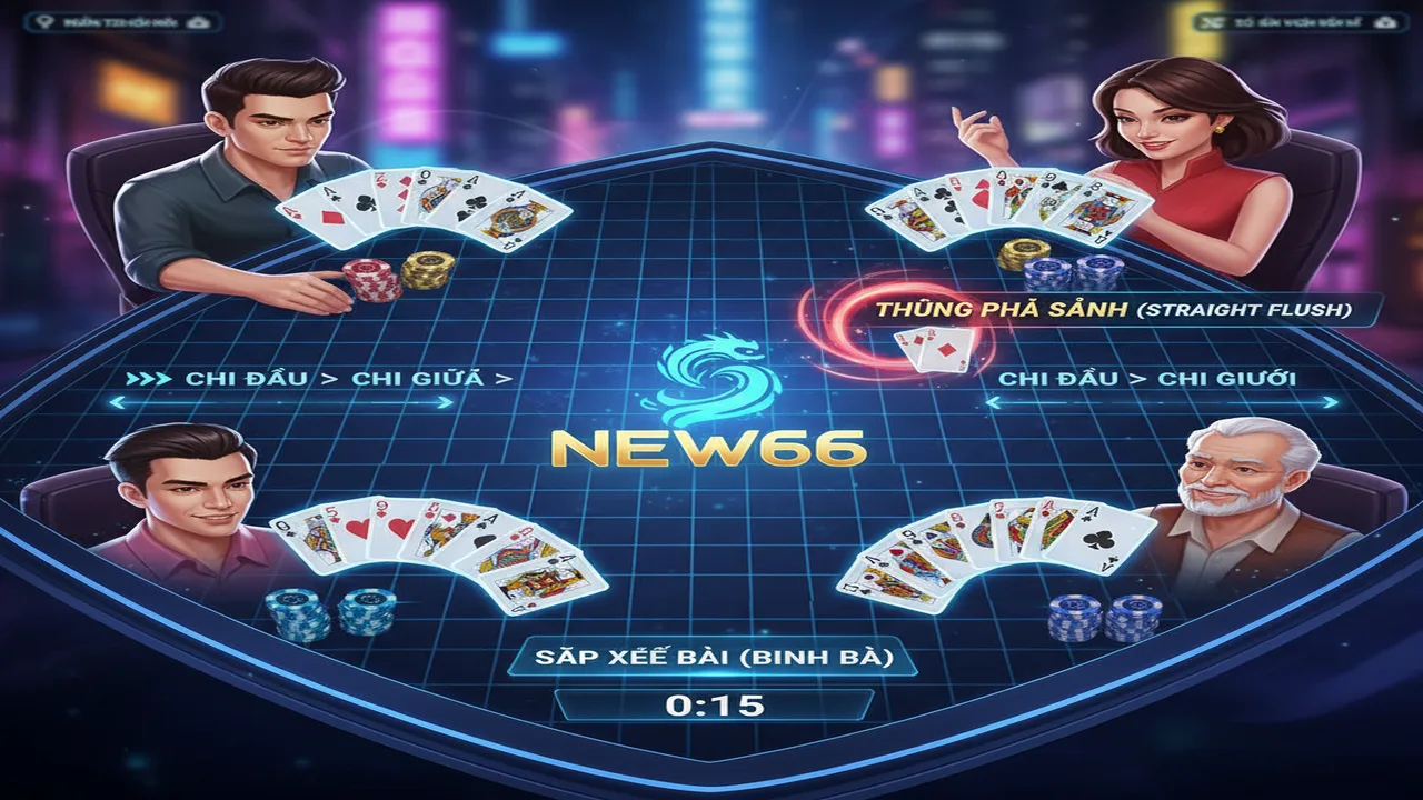 Hướng dẫn chi tiết về cách chơi Mậu Binh New66