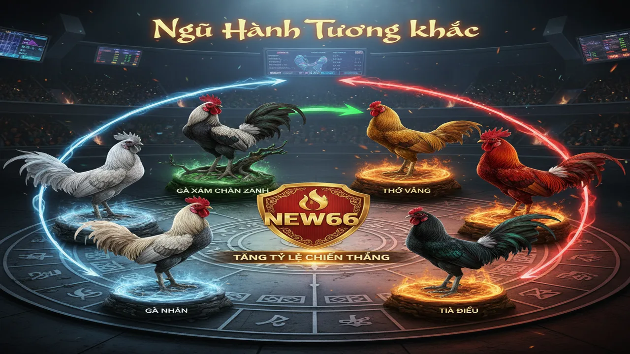 Ý nghĩa của các màu mạng gà trong cá cược đá gà New66