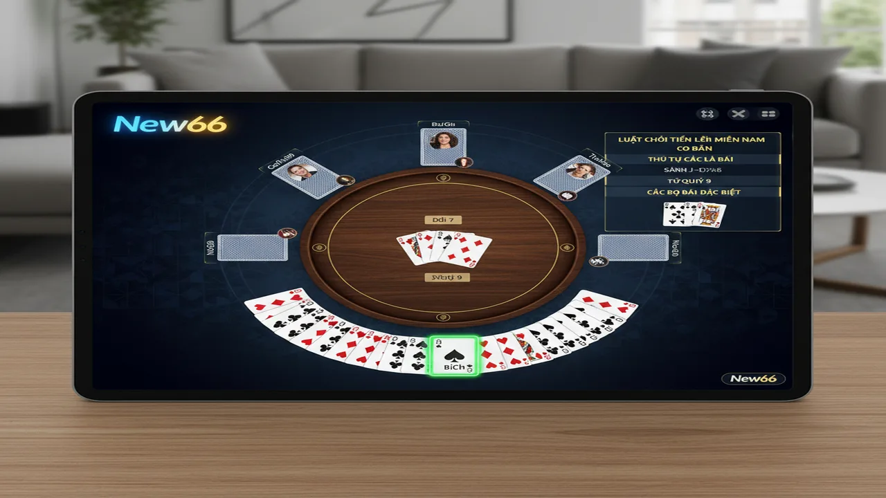 Hướng dẫn chi tiết về cách chơi Tiến lên miền Nam New66