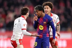 Lamine Yamal đá hỏng phạt đền, Barcelona mất ngôi đầu bảng La Liga
