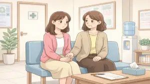 Tủi thân vì bị mẹ nghĩ là có bầu trong khi em chỉ bị viêm dạ dày